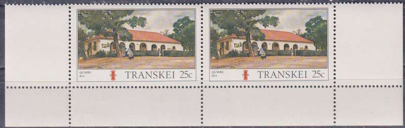 Stamp Control Blocks Transkei