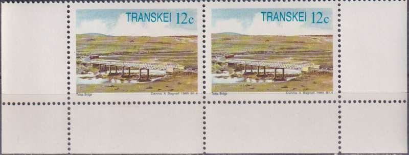 Stamp Control Blocks Transkei