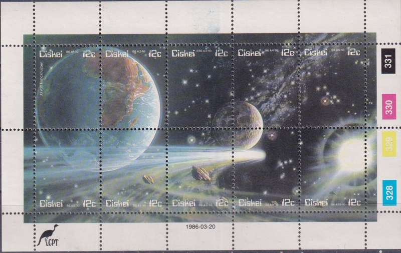 Stamp Control Blocks Ciskei