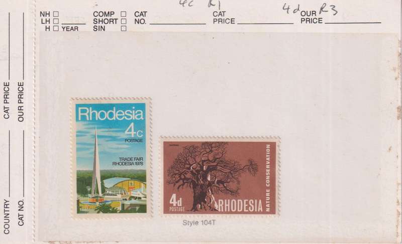 Stamp Rhodesia