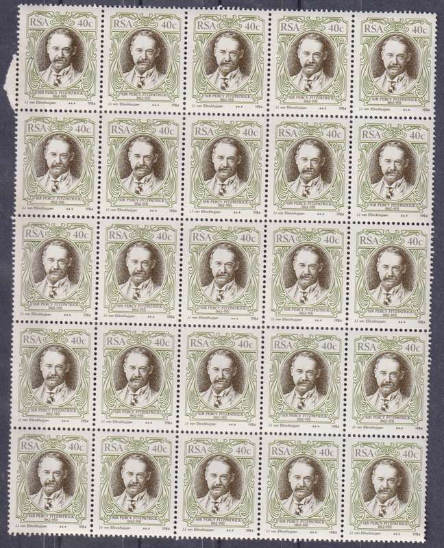 Stamps RSA Control Blocks