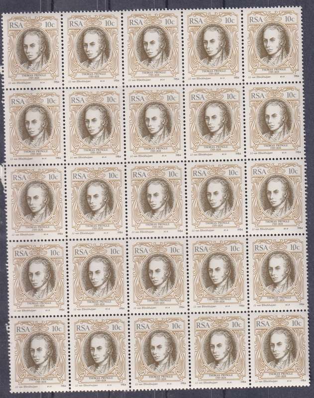 Stamps RSA Control Blocks