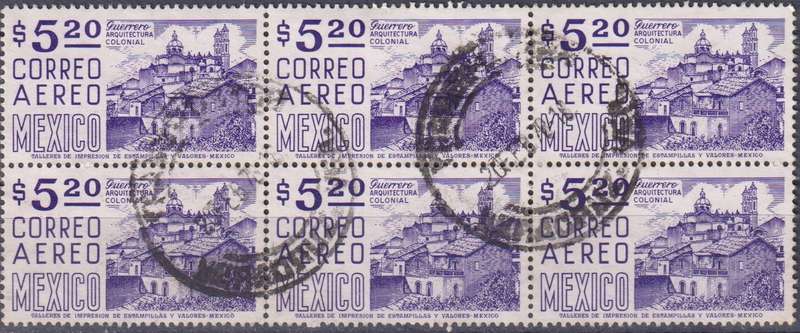 Stamps Mexico 1975 Airmail - Local Motives