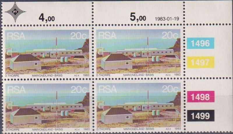 Stamps Control Blocks Ajman State