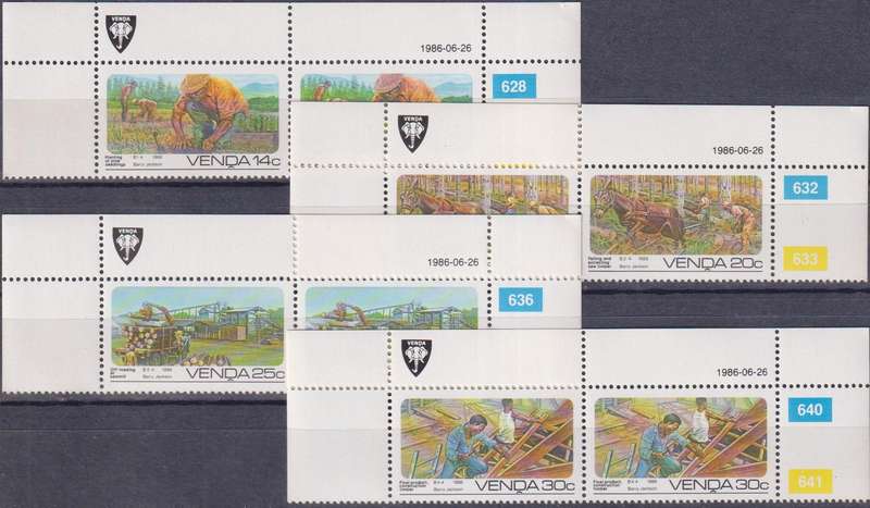Stamps Control Blocks Venda