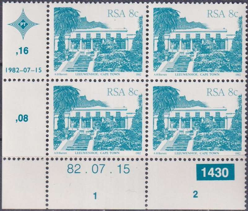 Stamps Control Blocks RSA