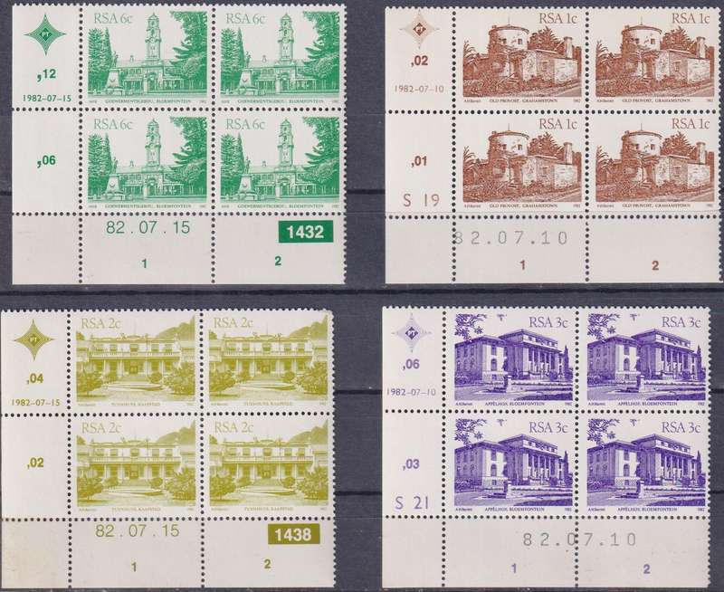 Stamps Control Blocks RSA