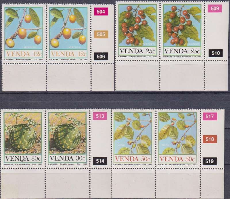 Stamps Control Blocks Venda