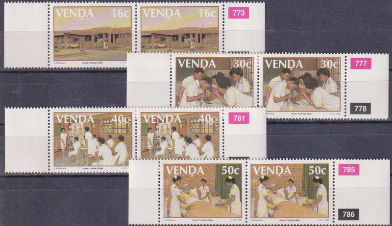 Stamps Control Blocks Venda