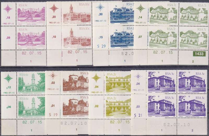 Stamps Control Blocks RSA