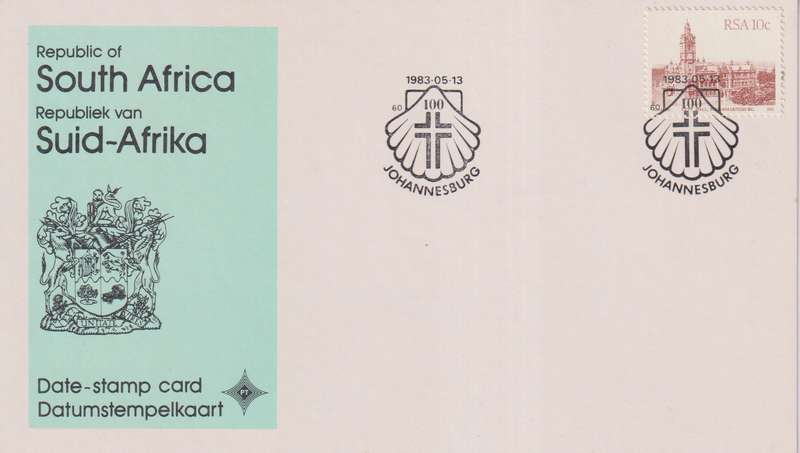 Stamps Date Stamp card RSA