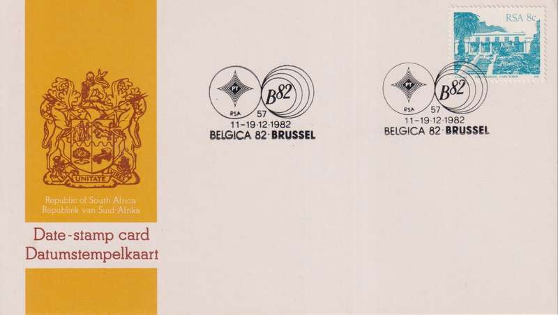 Stamps Date Stamp card RSA