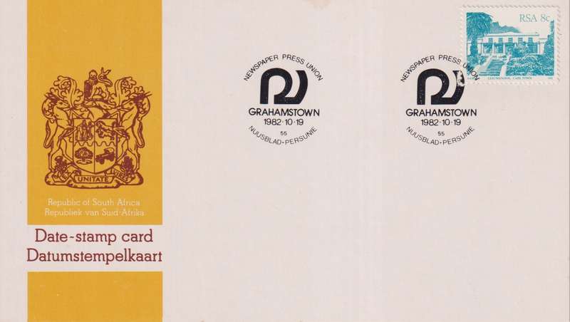 Stamps Date Stamp card RSA