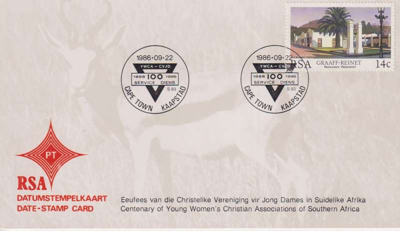 Stamps Date Stamp card RSA