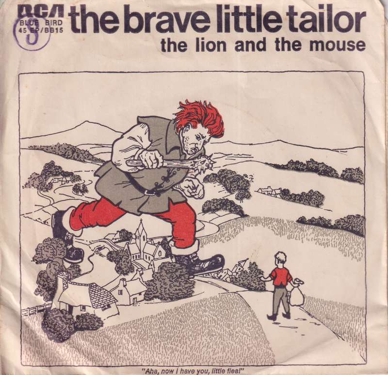 Seven Single LP / Vinyl The Brave Little Tailor / The Lion & The Mouse
