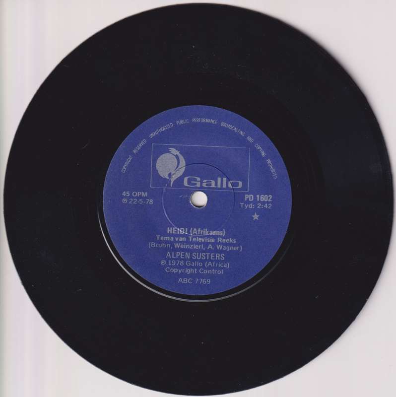 Seven Single LP / Vinyl Heidi