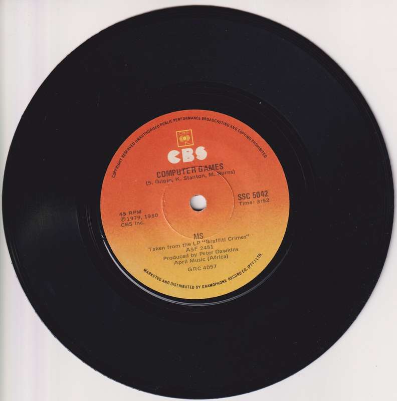 Seven Single LP / Vinyl MS April Music Africa