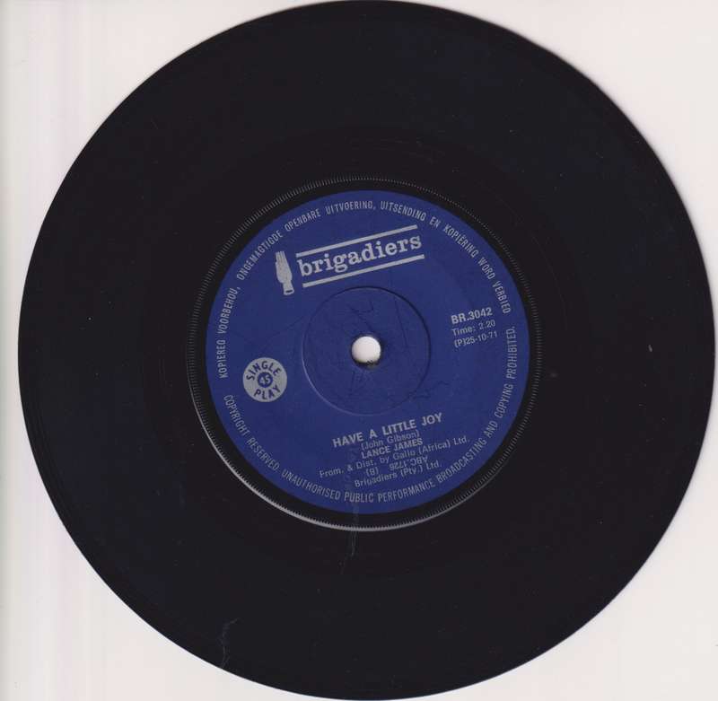 Seven Single LP / Vinyl Lance James