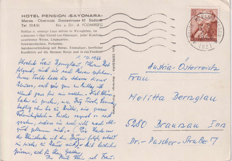 Post Cards / Maxi Card used