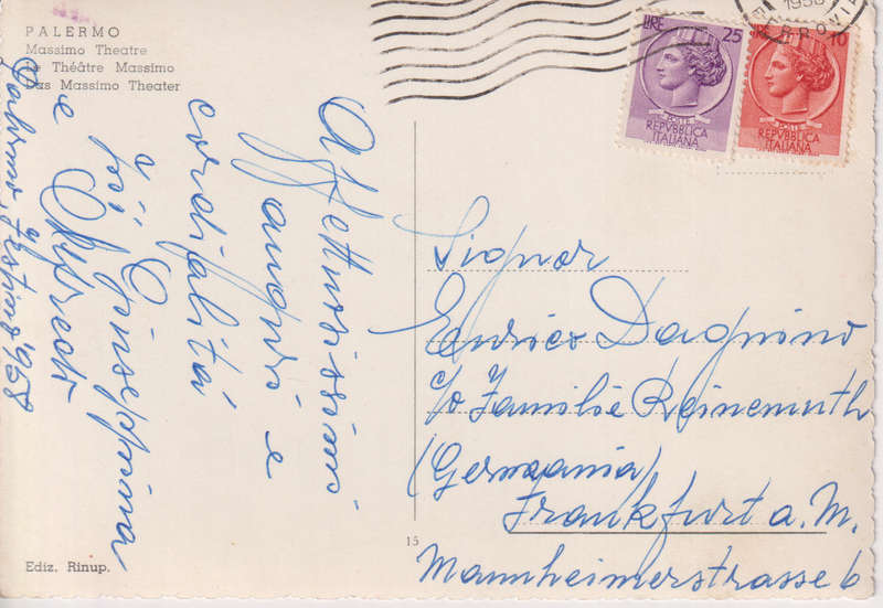 Post Cards / Maxi Card used