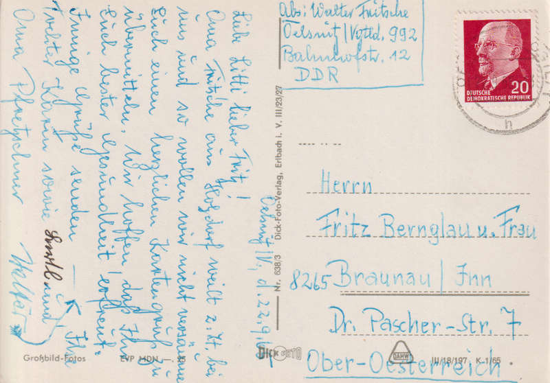 Post Cards / Maxi Card used