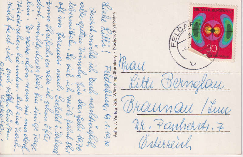 Post Cards / Maxi Card used