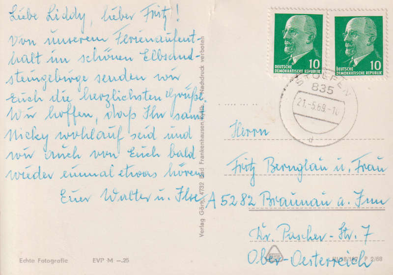 Post Cards / Maxi Card used