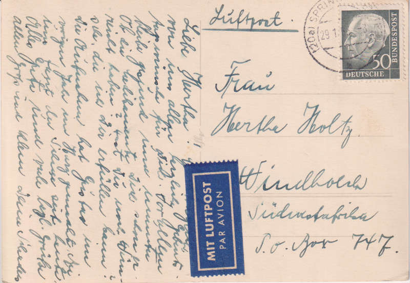 Post Cards / Maxi Card used