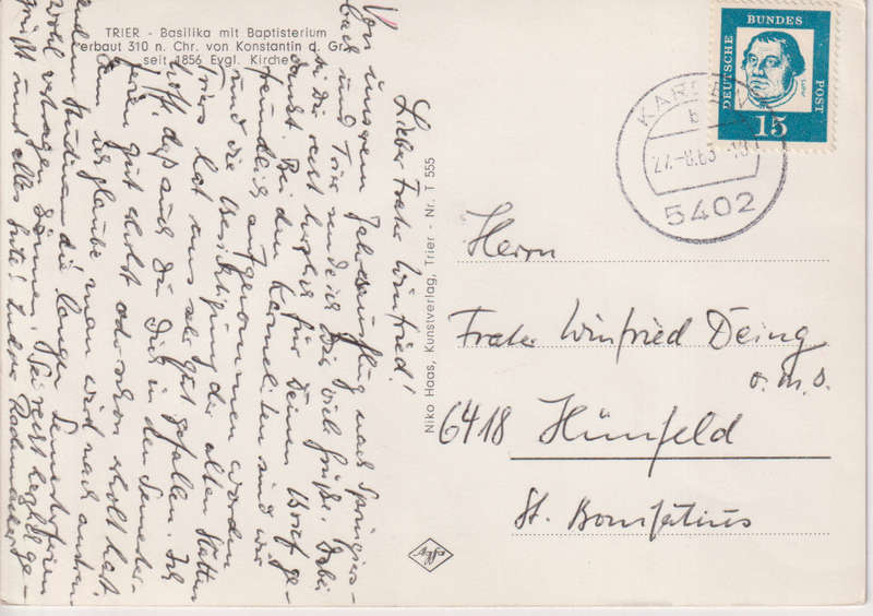 Post Cards / Maxi Card used