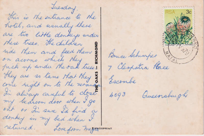 Post Cards / Maxi Card used