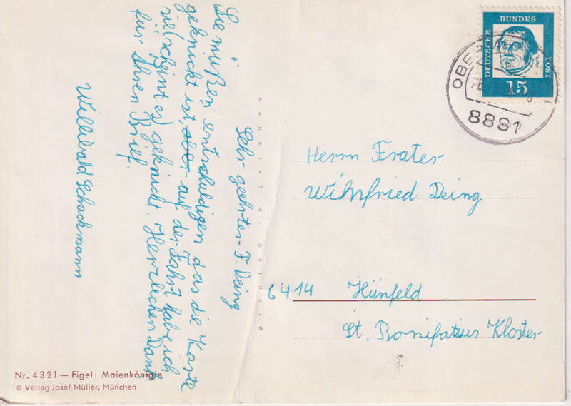 Post Cards / Maxi Card used