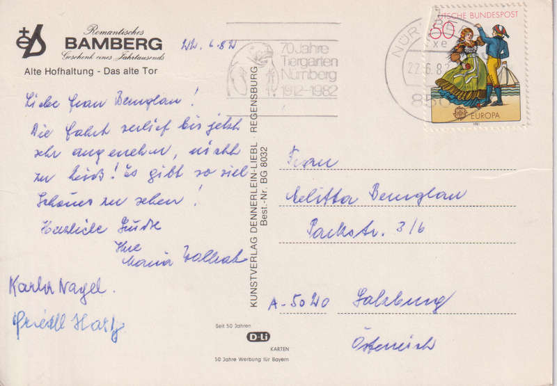 Post Cards / Maxi Card used