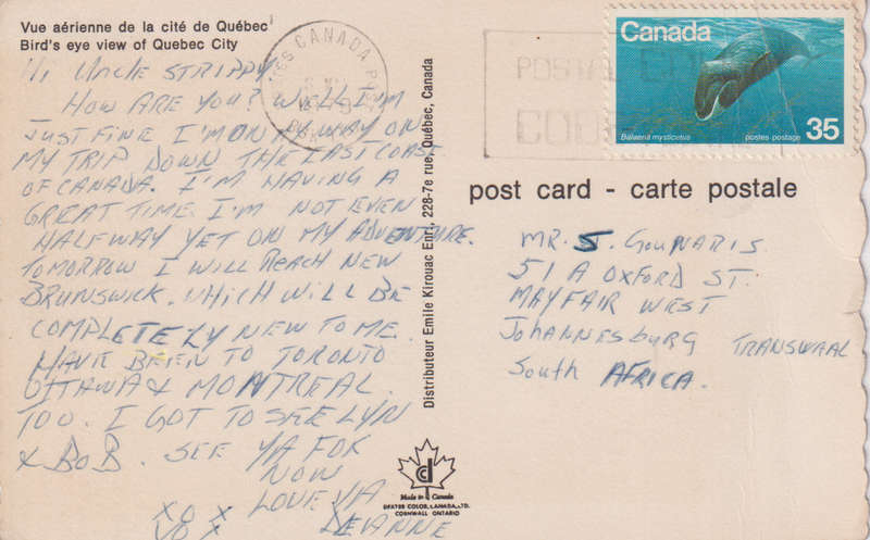 Post Cards / Maxi Card used