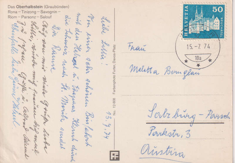 Post Cards / Maxi Card used