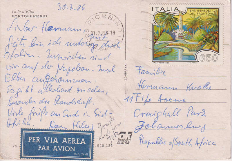 Post Cards / Maxi Card used