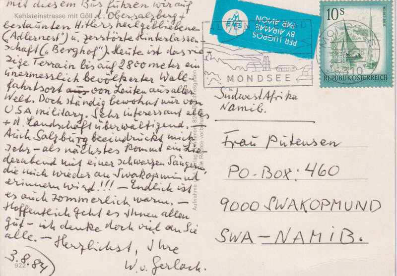 Post Cards / Maxi Card used