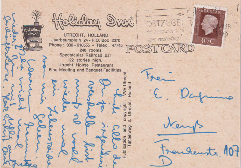 Post Cards / Maxi Card used
