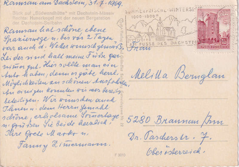 Post Cards / Maxi Card used