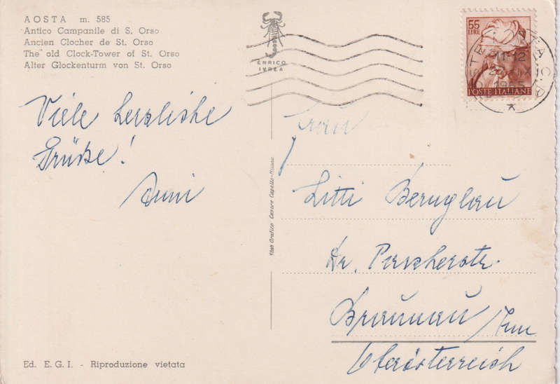 Post Cards / Maxi Card used