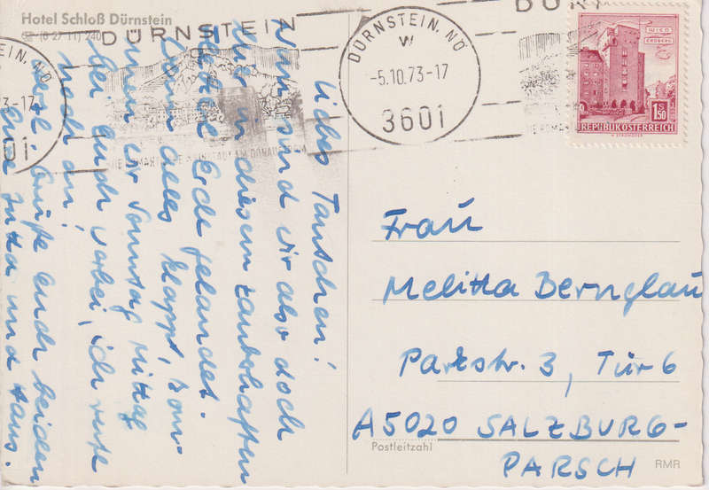 Post Cards / Maxi Card used