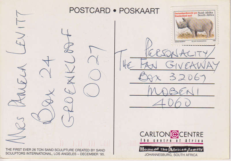 Post Cards / Maxi Card used