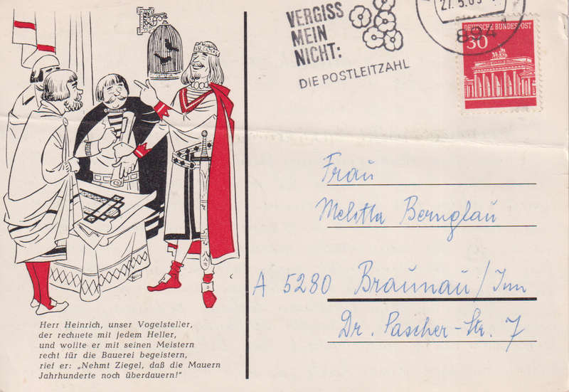 Post Cards / Maxi Card used