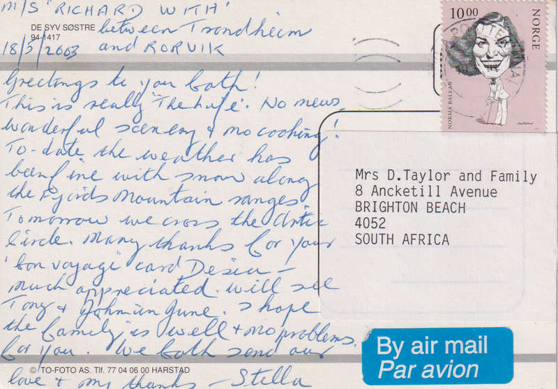 Post Cards / Maxi Card used
