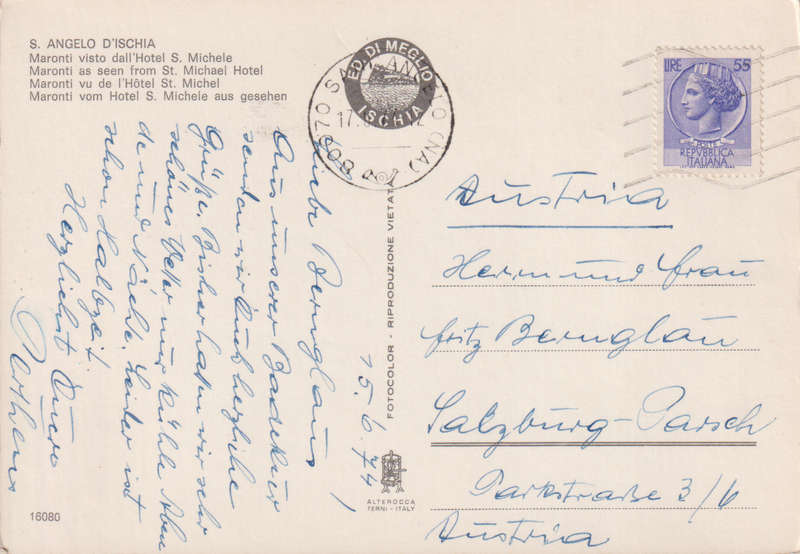 Post Cards / Maxi Card used