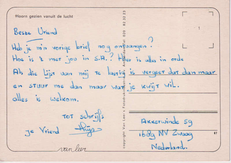 Post Cards / Maxi Card used