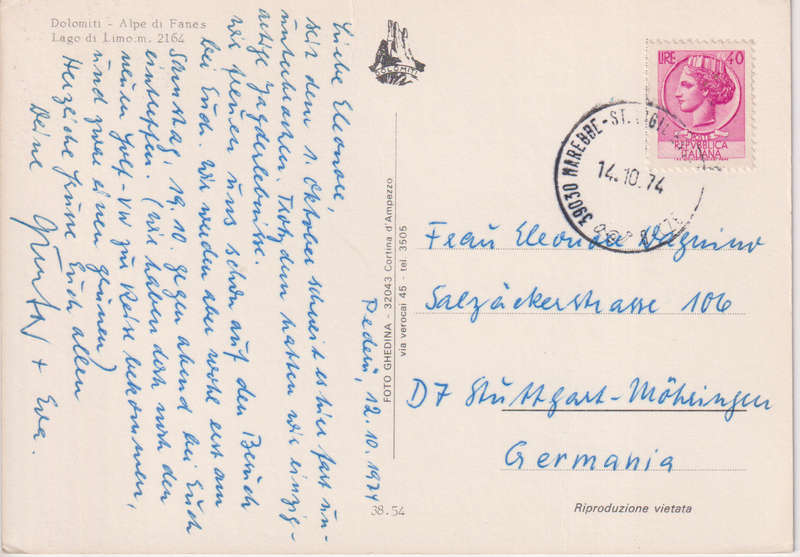 Post Cards / Maxi Card used