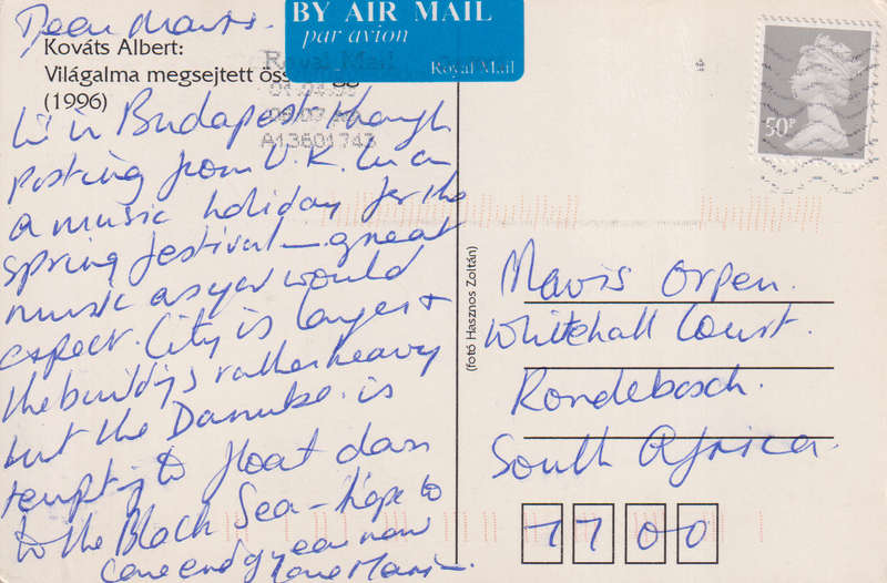 Post Cards / Maxi Card used