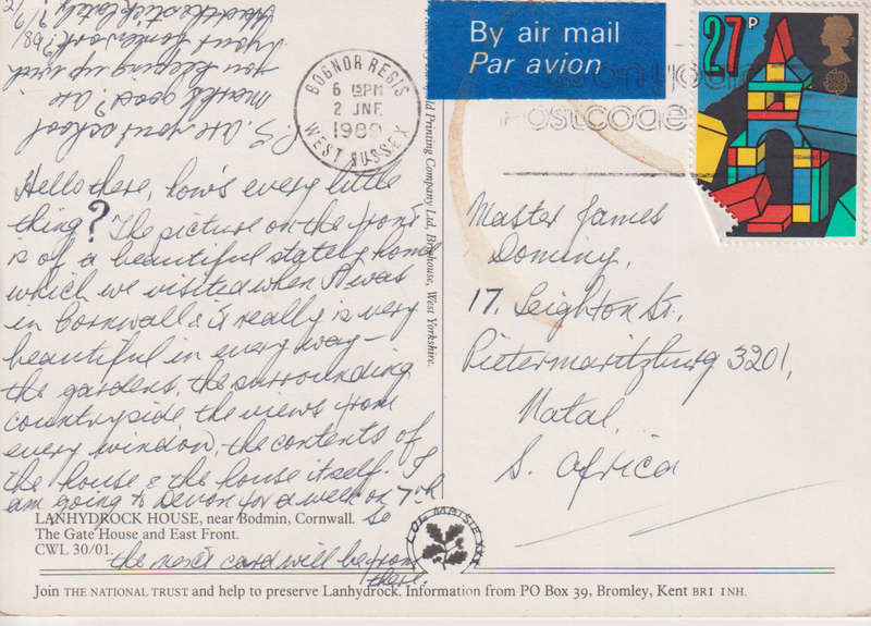 Post Cards / Maxi Card used