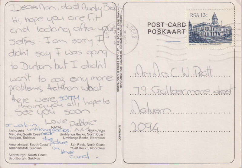 Post Cards / Maxi Card used