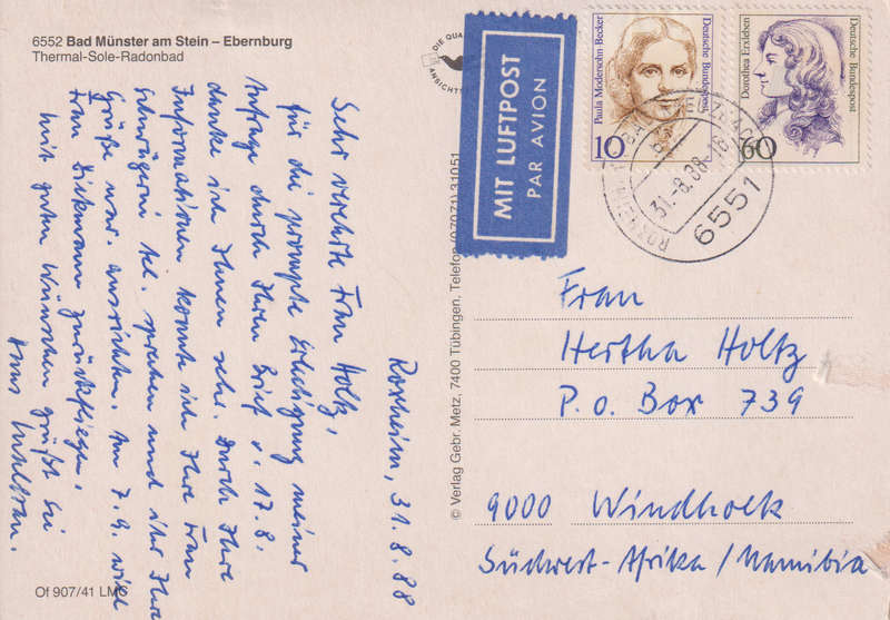 Post Cards / Maxi Card used